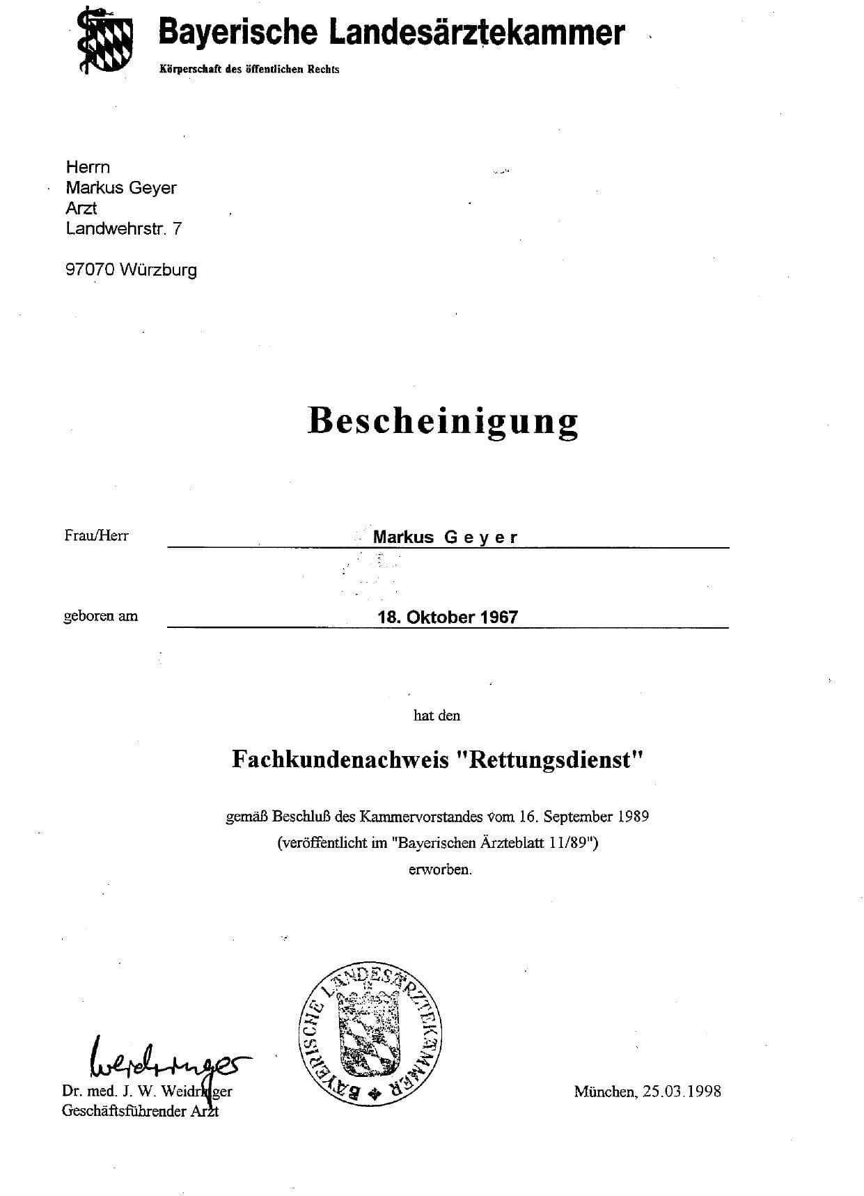 Rettungsdienst