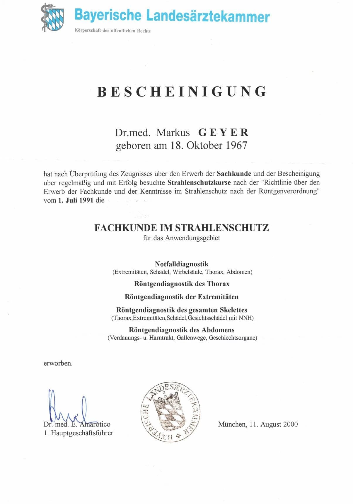 Strahlenschutz