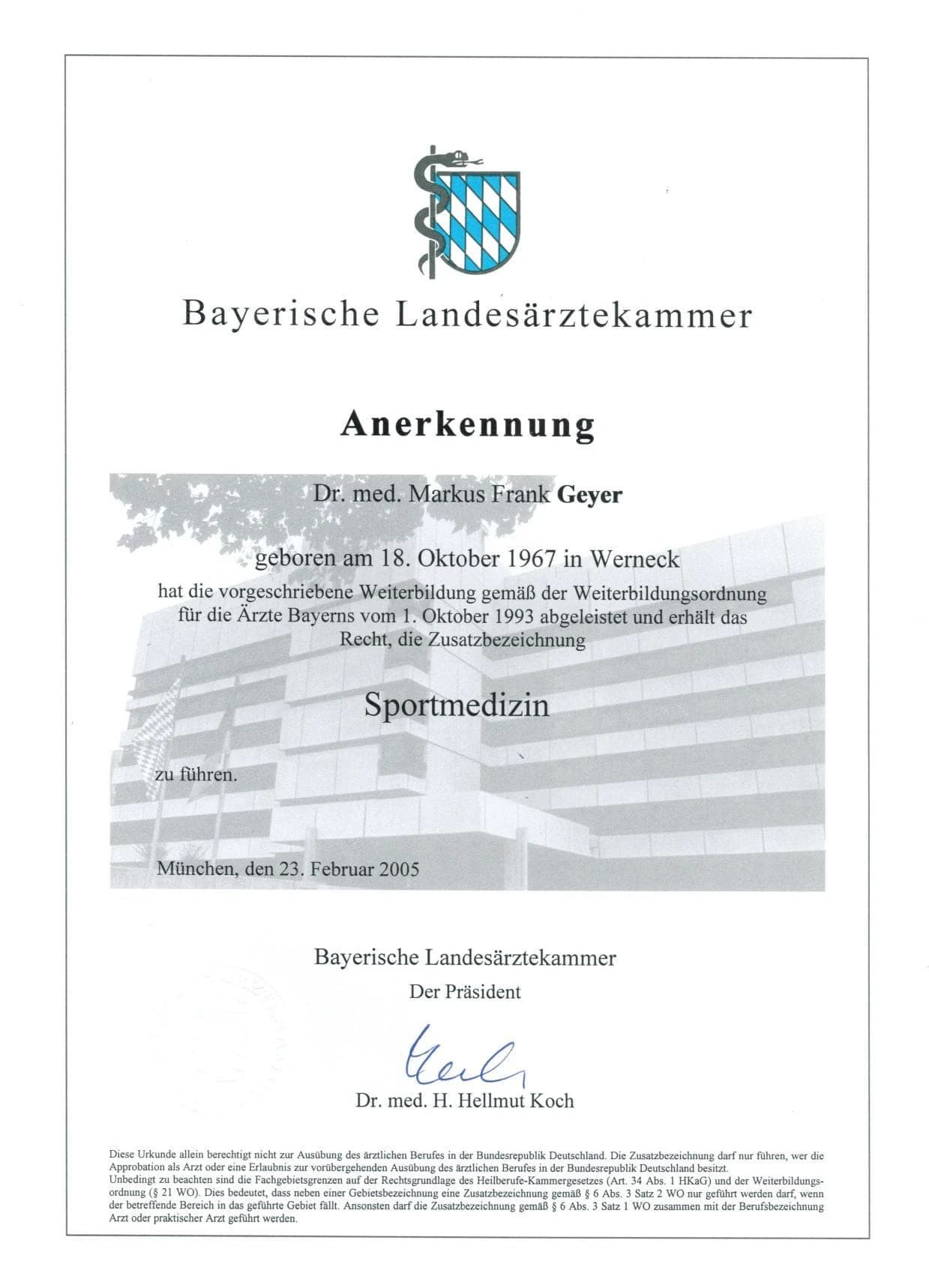 Sportmedizin